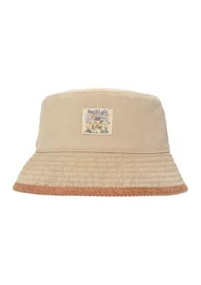 Reversible Twill Corduroy Bucket Hat by Polo Ralph Lauren