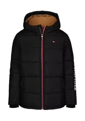 Sleeve Logo Puffer Jacket by Tommy Hilfiger