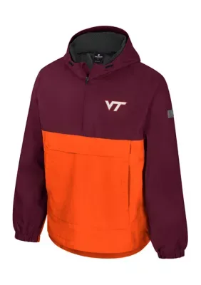 NCAA Virginia Tech Hokies Quarter Zip Anorak Jacket by Colosseum