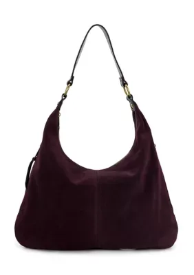 Esther Hobo Bag - Suede Leather by Patricia Nash
