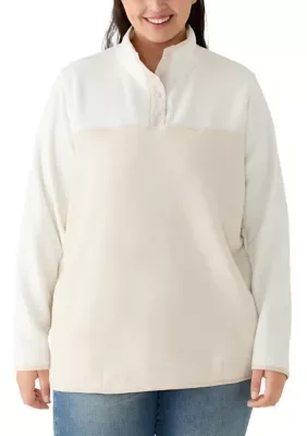 1/4 Zip Fleece Pullover by Lands' End