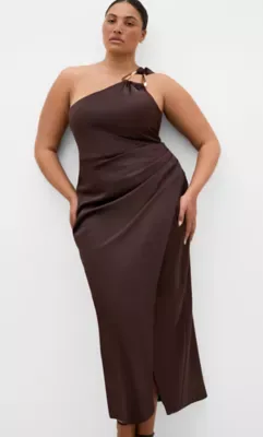 Jayne One Shoulder Maxi Dress