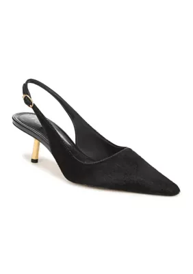 Bianka Calf Hair Slingbacks by Sam Edelman