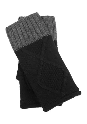 Modernist Block Handwarmer Gloves by Echo