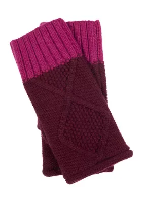 Modernist Block Handwarmer Gloves