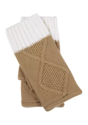 Modernist Block Handwarmer Gloves