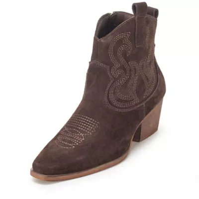 Brooklyn Embroidered Bootie by Yellow Box
