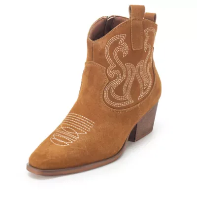 Brooklyn Embroidered Bootie
