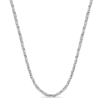 5mm Stainless Steel Chain Necklace, 22 In by Lynx