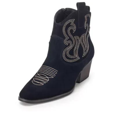 Brooklyn Embroidered Bootie