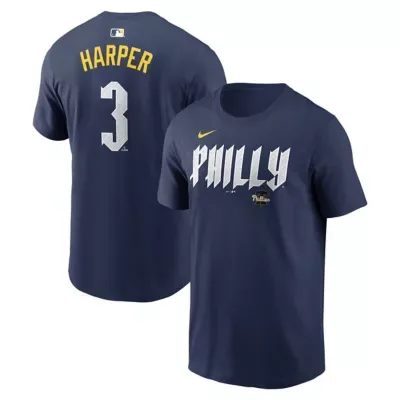 MLB Bryce Harper Philadelphia Phillies City Connect Name & Number T-Shirt by Nike