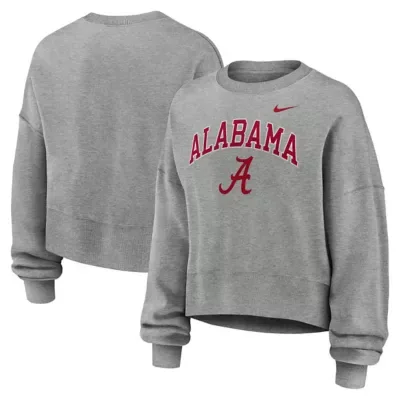 Alabama Crimson Tide Oversized Phoenix Arch Pullover Sweatshirt by Nike