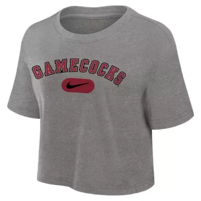 NCAA South Carolina Gamecocks Dri-FIT Cropped T-Shirt by Nike
