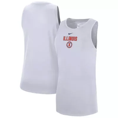 NCAA Illinois Fighting Illini Dri-FIT Tomboy Tank Top by Nike