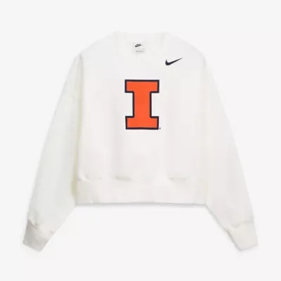 NCAA Illinois Fighting Illini Phoenix Fleece Pullover Sweatshirt by Nike
