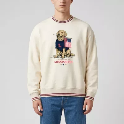 NCAA Ole Miss Rebels Americana Good Boy Ribbed Premium Sweatshirt