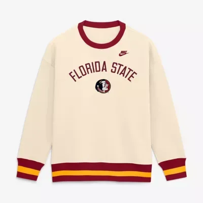 NCAA Florida State Seminoles Oversized Legacy Arch Phoenix Sweatshirt by Nike