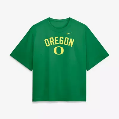 NCAA Oregon Ducks Arch Logo Boxy T-Shirt by Nike