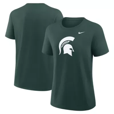 NCAA Michigan State Spartans Primary Logo T-Shirt by Nike