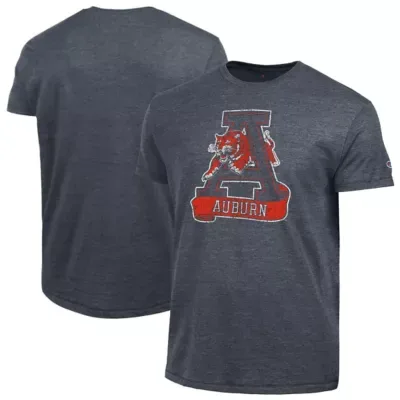 NCAA Auburn Tigers Vintage Triumph Tri-Blend T-Shirt by Champion