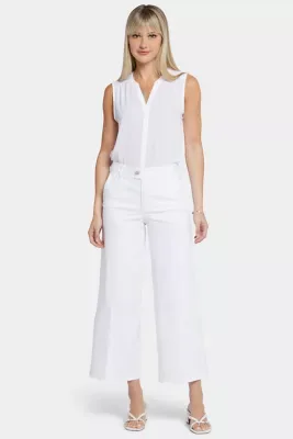 Mona Wide Leg Trouser Ankle Jeans with Lift Tuck Technology by NYDJ