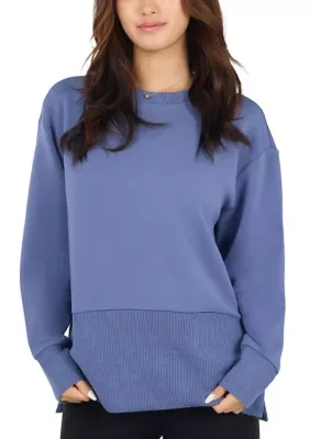 Lexa Sandwash Scuba Crewneck Sweatshirt