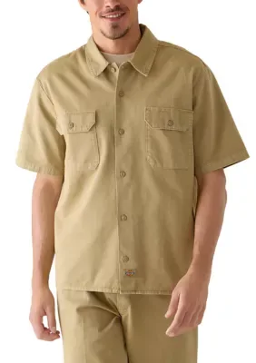 Short Sleeve Button-Down Shirt by Dickies