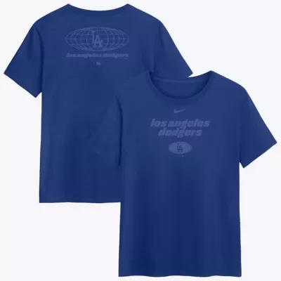 MLB Los Angeles Dodgers Globe Logo T-Shirt by Nike