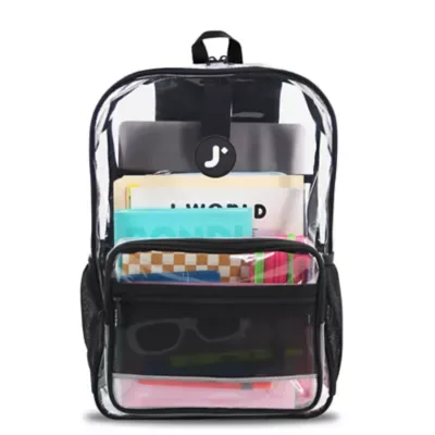 Clear Laptop Backpack by J World