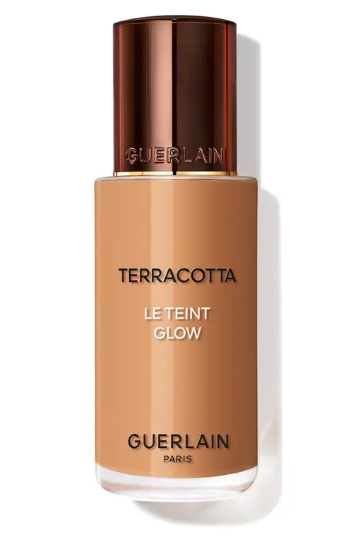 Terracotta Le Teint Glow Foundation in 5W Warm by Guerlain