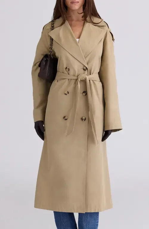 Marais Double Breasted Trench Coat
