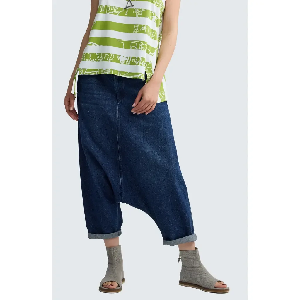 Rowan Sculptural Harem Pants by LUUKAA