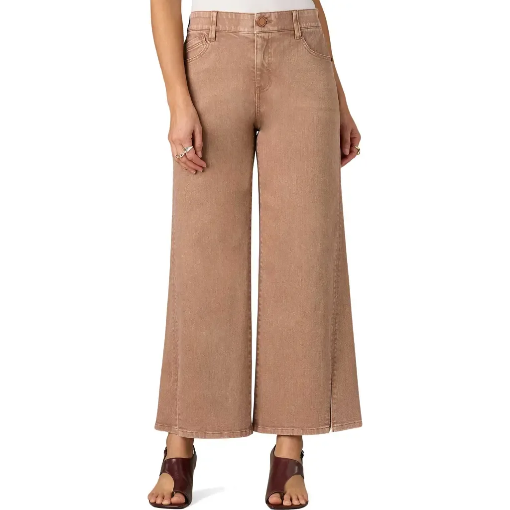 Sam High Waist Ankle Wide Leg Jeans by Wit & Wisdom