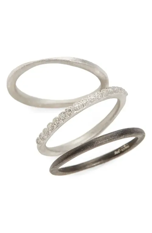 New World Set of Three Stacking Rings by Armenta
