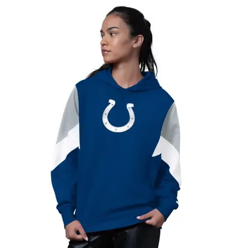 Starter Royal Indianapolis Colts Scrimmage Hoodie