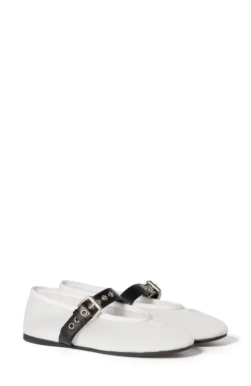 Mary Jane Ballet Flat by Miu Miu