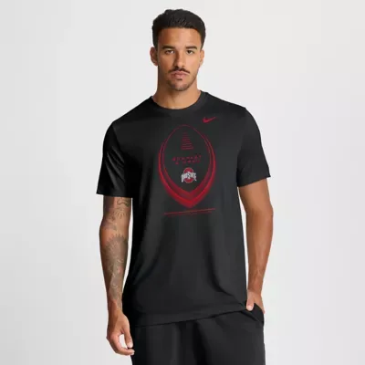 NCAA Nike Ohio State Buckeyes Primetime Legend Football Icon Dri-FIT T-Shirt by Nike
