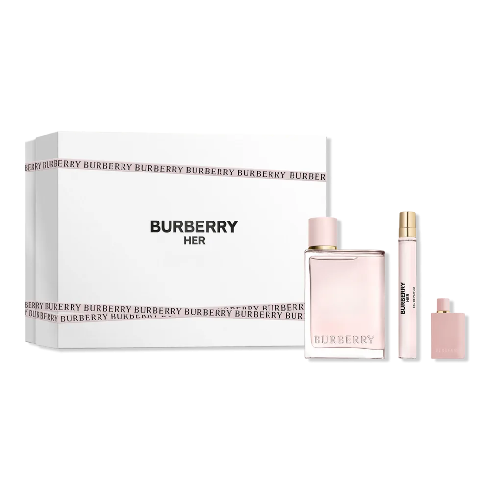 Her Eau De Parfum and Travel Spray 3-Piece Gift Set by Burberry