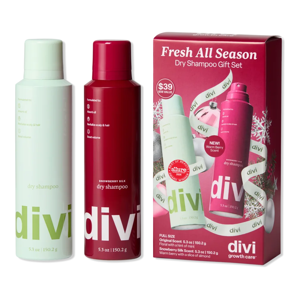 Holiday Dry Shampoo Gift Set by Divi