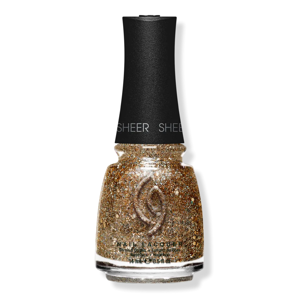 Mega Pigment Nail Lacquer, Glitters - Counting Carats by China Glaze