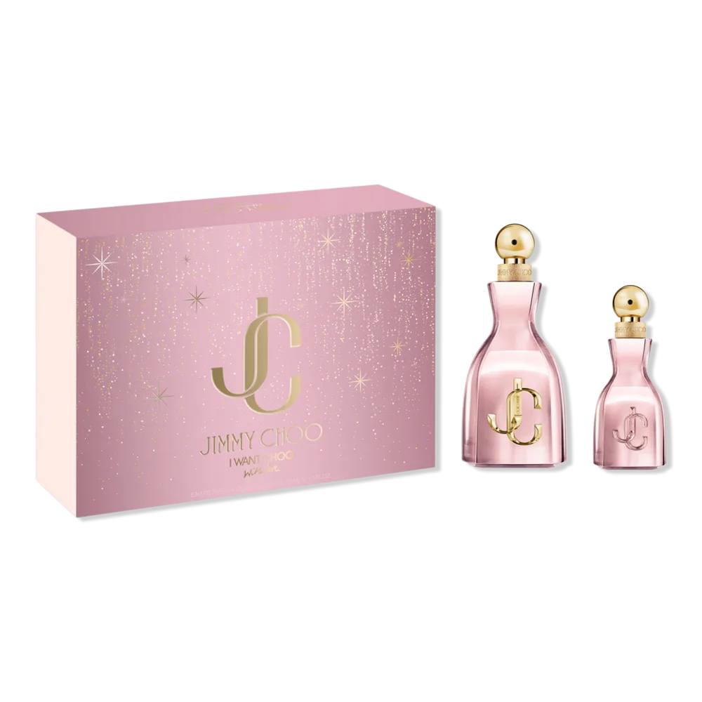 I Want Choo with Love Eau De Parfum 2 Piece Set by Jimmy Choo