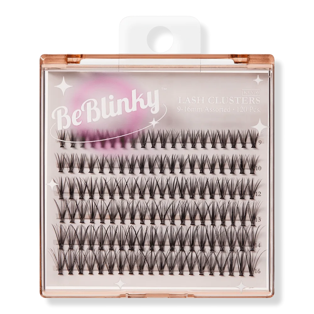 BeBlinky Narrow Band Lash Clusters Kit - Natural by Kiss