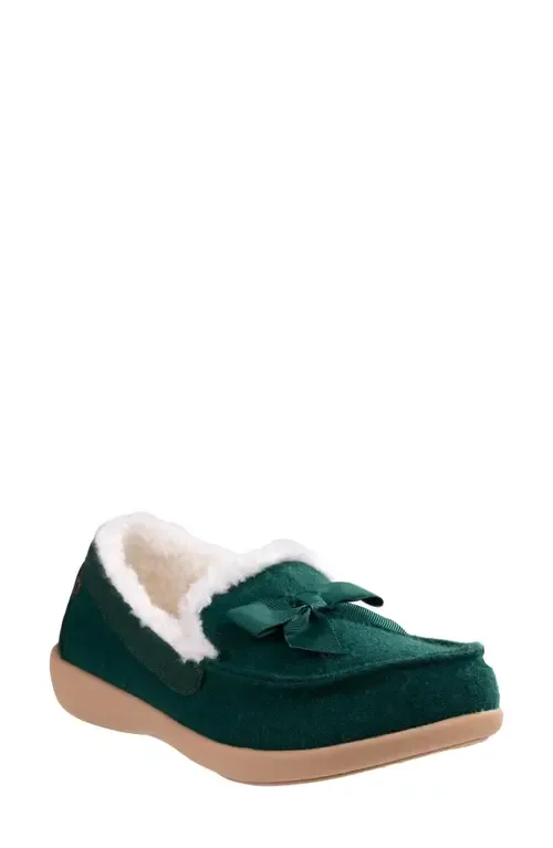 Trillium Faux Fur Lined Slipper by Revitalign