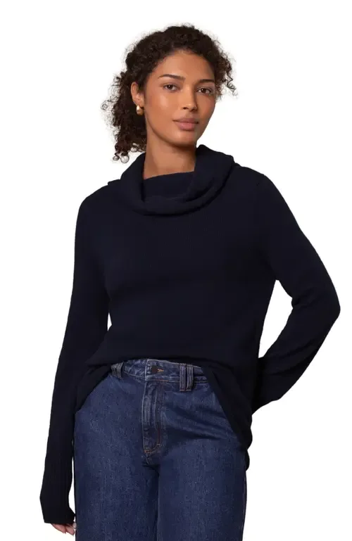 British Supersoft Slouchy Cowl Neck by Celtic & Co.