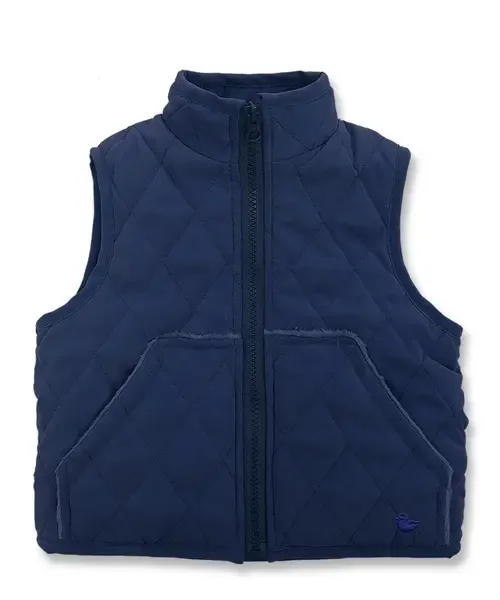Classic Zip Quilted Barn Vest by Widgeon