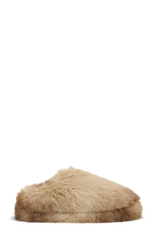 Misha Faux Fur Mule Slipper by Apparis