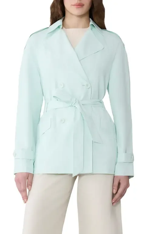 Medina Double Breasted Water Repellent Jacket by Soia & Kyo