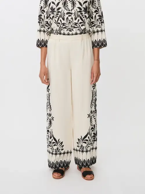 Mapelyssa Floral Border Trousers by Masai Copenhagen
