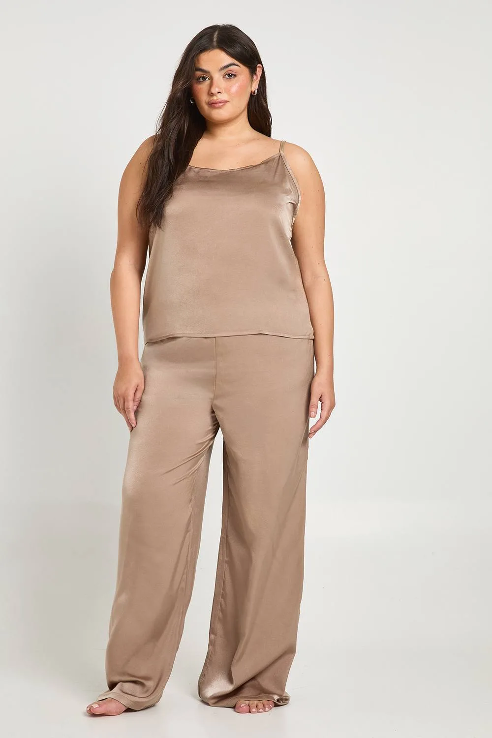 Cami & Trouser Pyjama Set by boohoo