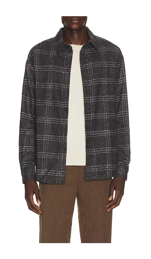 Eco Long Plaid Shirt by KROST